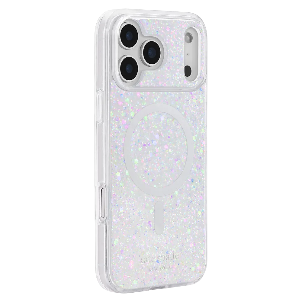 Kate Spade - Protective MagSafe Case for Apple iPhone 17 Pro Max - Chunky Glitter